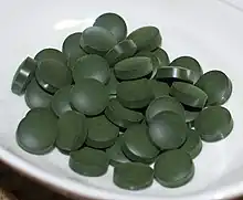 Spirulina tablets