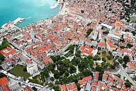 The Palace of the Emperor Diocletian in Split