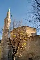 The exterior of the mosque Bajrakli