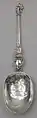 1624 spoon and fork combination, Dutch