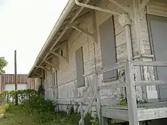 North side of Depot, before restoration