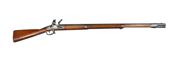 Model 1822 Flintlock smoothbore musket