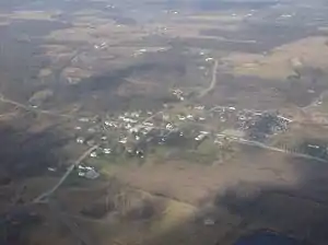 Aerial view of Springhills