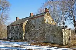 The Squire Cheyney Farm, a historic site in the township