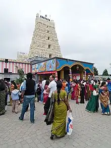 Image 38Sri Kamakshi Ambaal temple in Hamm, Germany (from Tamil diaspora)