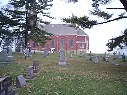 SS. Peter and Paul viewed from the cemetery