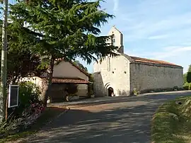 The church in Saint-Sulpice-de-Ruffec