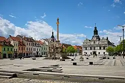 Masarykovo Square, historical centre