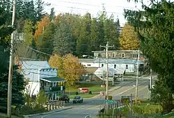 Hamlet of St. Regis Falls within Waverly