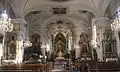 Church nave of St. Margarethen Waldkirch