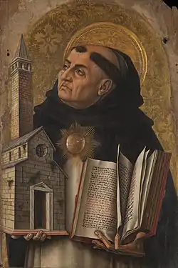 Image 1Thomas Aquinas was the most influential Western medieval legal scholar. (from Jurisprudence)