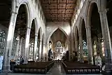 St Botolph's Church, Boston, nave