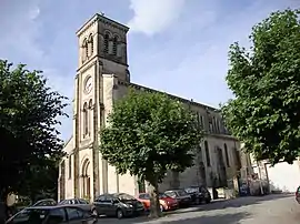 The church in Saint-Fortunat-sur-Eyrieux