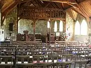 Interior of the church