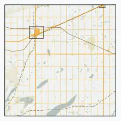 Rosetown is located in St. Andrews No. 287