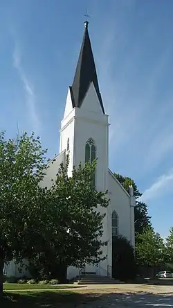 St. John's Lutheran Church, a historic site in the township