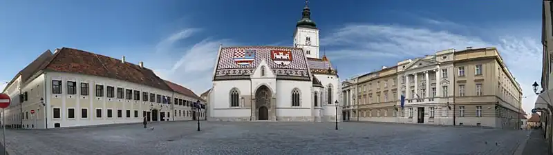 Sabor palace in St. Mark's Square,