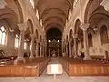 A view of the chancel of Saint Martin's Church from the nave