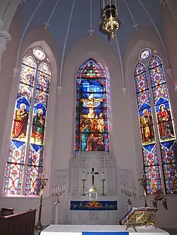 Chancel of St. Matthew's German Evangelical Lutheran Church (Evangelical Catholic)