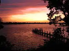 View of St. Lucie River and Stuart from Sewall's Point