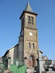 The church in Saint-Benoît-la-Chipotte