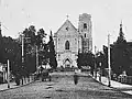 View along Murray Street to the cathedral, circa 1905