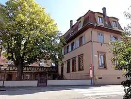 The town hall in Saint-Maurice