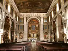 Interior of São Roque Church (1565–87) in Lisbon