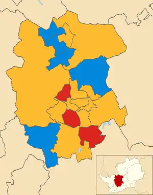 2003 results map