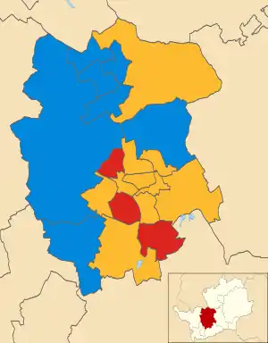 2007 results map