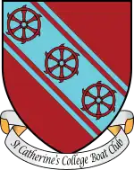 Boat Club shield with motto