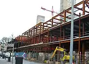 Construction of St. David's, April 2008