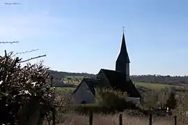 The church in Saint-Denis-de-Mailloc