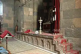 The apse at the eastern end of S. Gayane.