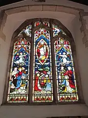 Lady Chapel window by Clayton and Bell c. 1878