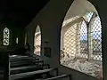 Interior of St Giles Church, Carburton