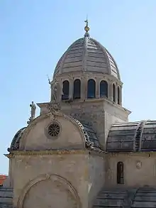 Šibenik Cathedral of St James, constructed 1431–1535, UNESCO World Heritage