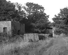 Derelict goods wagons at St Johns (Foxdale Railway) Station