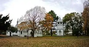 St Mary's Anglican Church, a central landmark of Addington