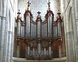 Organ in the Basilique Sainte-Marie-Madeleine in Saint-Maximin-la-Sainte-Baume