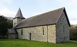 View of the church