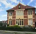 St Patricks Primary school next to Church of the same name