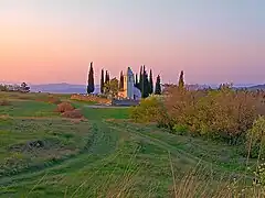 Landscape in Slovene Istria