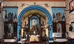 Interior of St. Rock's Church, Tollecanto