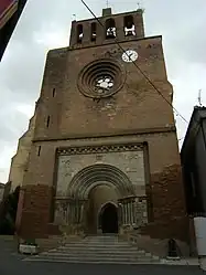 Facade of St. Saturnin