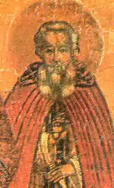 St. Martyrius, founder of Zelenets Monastery, Novgorod.