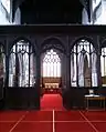 The chancel and rood screen in 2014