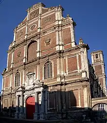 Facade of the Jesuit college's chapel