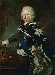 King Stanisław I by Antoine Pesne