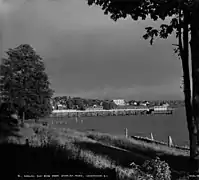 English Bay Pier from Stanley Park